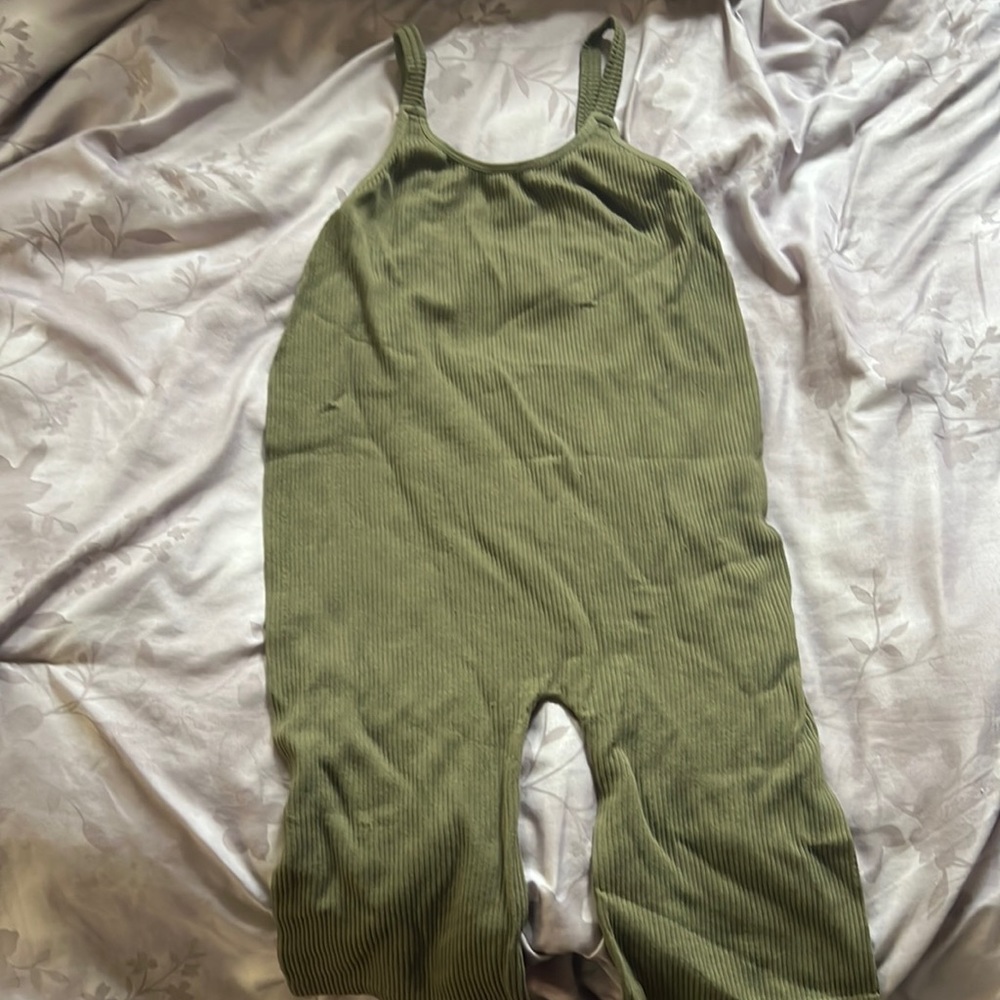 Brand: Mad Rag One Piece “olive green” Size S/M